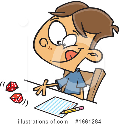 Dice Clipart #1661284 by toonaday