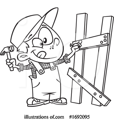 Carpenter Clipart #1692095 by toonaday