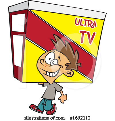 Television Clipart #1692112 by toonaday