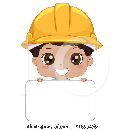 Construction Worker Clipart #1695459 by BNP Design Studio