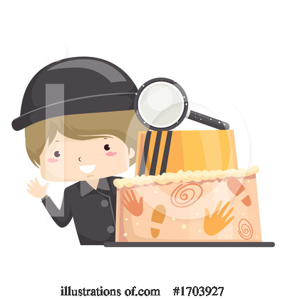 Detective Clipart #1703927 by BNP Design Studio