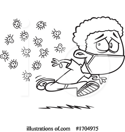 Virus Clipart #1704975 by toonaday