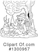 Boy Scout Clipart #1300967 by visekart