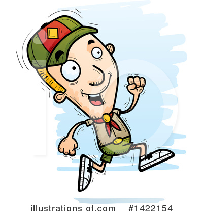Royalty-Free (RF) Boy Scout Clipart Illustration by Cory Thoman - Stock Sample #1422154