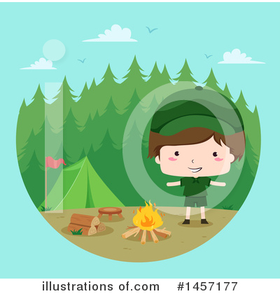 Royalty-Free (RF) Boy Scout Clipart Illustration by BNP Design Studio - Stock Sample #1457177