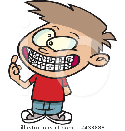 Royalty-Free (RF) Braces Clipart Illustration by toonaday - Stock Sample #438838