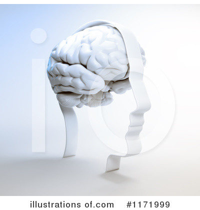 Royalty-Free (RF) Brain Clipart Illustration by Mopic - Stock Sample #1171999