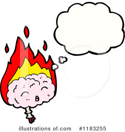 Royalty-Free (RF) Brain Clipart Illustration by lineartestpilot - Stock Sample #1183255