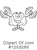 Brain Clipart #1203266 by Hit Toon