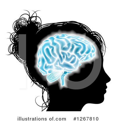 Royalty-Free (RF) Brain Clipart Illustration by AtStockIllustration - Stock Sample #1267810