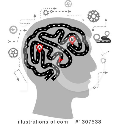 Brain Clipart #1307533 by Vector Tradition SM