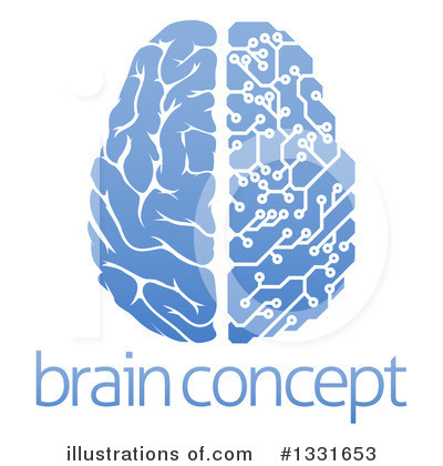 Royalty-Free (RF) Brain Clipart Illustration by AtStockIllustration - Stock Sample #1331653