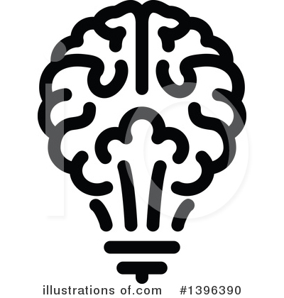 Royalty-Free (RF) Brain Clipart Illustration by elena - Stock Sample #1396390