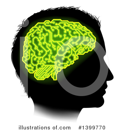 Royalty-Free (RF) Brain Clipart Illustration by AtStockIllustration - Stock Sample #1399770