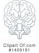 Brain Clipart #1409191 by AtStockIllustration