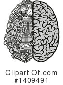 Brain Clipart #1409491 by Vector Tradition SM