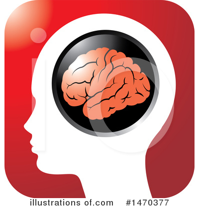 Royalty-Free (RF) Brain Clipart Illustration by Lal Perera - Stock Sample #1470377