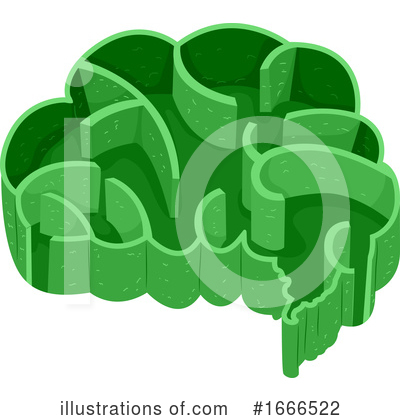 Royalty-Free (RF) Brain Clipart Illustration by BNP Design Studio - Stock Sample #1666522