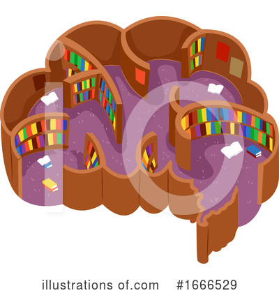Royalty-Free (RF) Brain Clipart Illustration by BNP Design Studio - Stock Sample #1666529