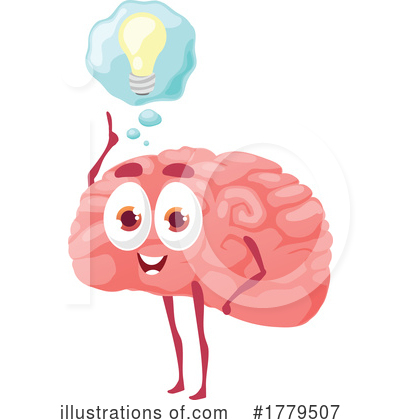 Royalty-Free (RF) Brain Clipart Illustration by Vector Tradition SM - Stock Sample #1779507