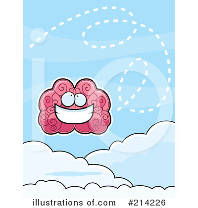 Royalty-Free (RF) Brain Clipart Illustration by Cory Thoman - Stock Sample #214226