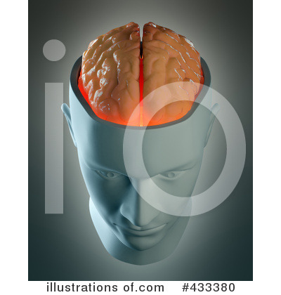 Royalty-Free (RF) Brain Clipart Illustration by Mopic - Stock Sample #433380