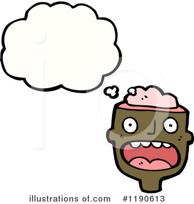 Royalty-Free (RF) Brains Clipart Illustration by lineartestpilot - Stock Sample #1190613