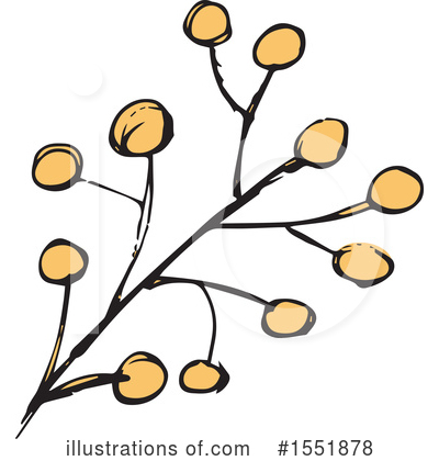 Royalty-Free (RF) Branch Clipart Illustration by Cherie Reve - Stock Sample #1551878