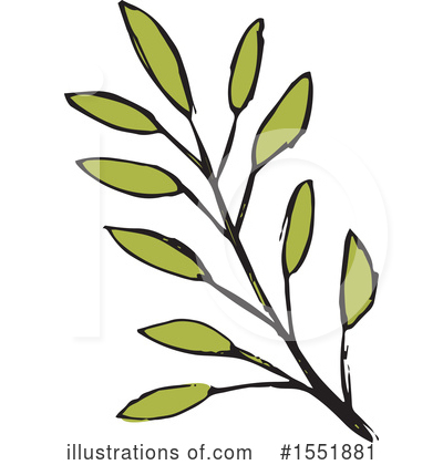 Branch Clipart #1551881 by Cherie Reve
