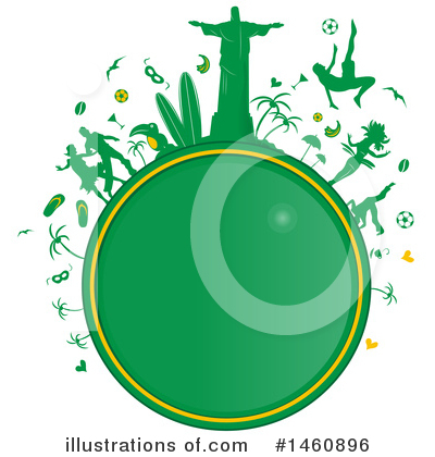 Royalty-Free (RF) Brazil Clipart Illustration by Domenico Condello - Stock Sample #1460896