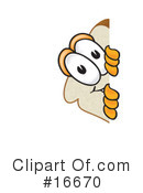 Bread Character Clipart #16670 by Mascot Junction