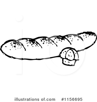 Royalty-Free (RF) Bread Clipart Illustration by BestVector - Stock Sample #1156695