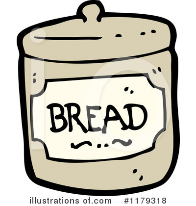 Royalty-Free (RF) Bread Clipart Illustration by lineartestpilot - Stock Sample #1179318