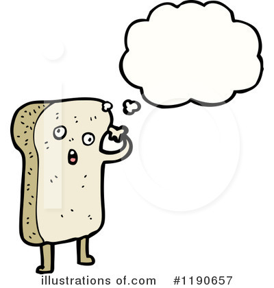 Royalty-Free (RF) Bread Clipart Illustration by lineartestpilot - Stock Sample #1190657