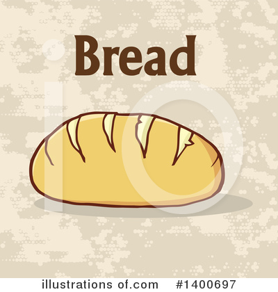 Royalty-Free (RF) Bread Clipart Illustration by Hit Toon - Stock Sample #1400697