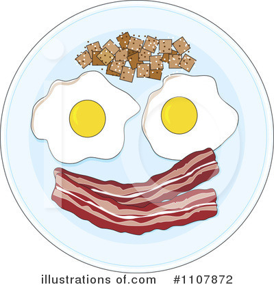 Royalty-Free (RF) Breakfast Clipart Illustration by Maria Bell - Stock Sample #1107872