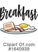 Breakfast Clipart #1640939 by Johnny Sajem
