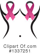 Breast Cancer Clipart #1337251 by ColorMagic