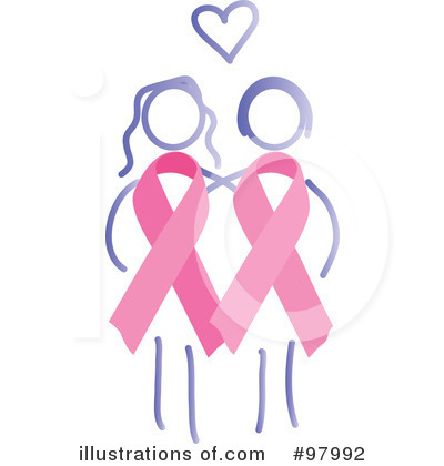 Royalty-Free (RF) Breast Cancer Clipart Illustration by inkgraphics - Stock Sample #97992