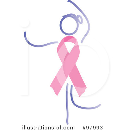 Royalty-Free (RF) Breast Cancer Clipart Illustration by inkgraphics - Stock Sample #97993