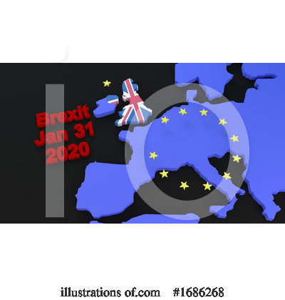 Royalty-Free (RF) Brexit Clipart Illustration by KJ Pargeter - Stock Sample #1686268