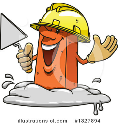 Royalty-Free (RF) Brick Clipart Illustration by Vector Tradition SM - Stock Sample #1327894
