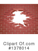 Brick Wall Clipart #1378014 by AtStockIllustration
