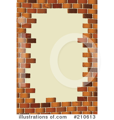 Royalty-Free (RF) Bricks Clipart Illustration by michaeltravers - Stock Sample #210613