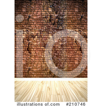 Royalty-Free (RF) Bricks Clipart Illustration by Arena Creative - Stock Sample #210746