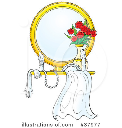 Royalty-Free (RF) Bridal Clipart Illustration by Alex Bannykh - Stock Sample #37977