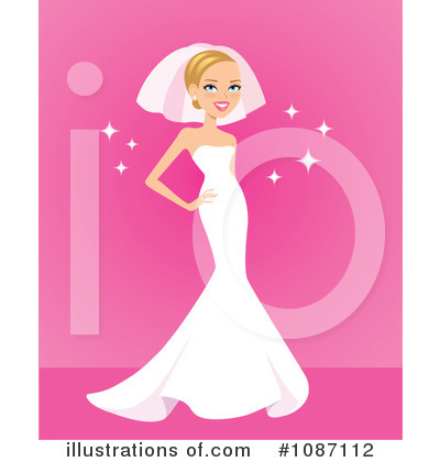 Bride Clipart #1087112 by Monica