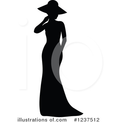 Royalty-Free (RF) Bride Clipart Illustration by Pams Clipart - Stock Sample #1237512