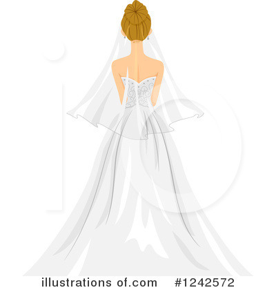 Bride Clipart #1242572 by BNP Design Studio