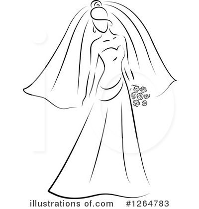 Wedding Clipart #1264783 by Vector Tradition SM